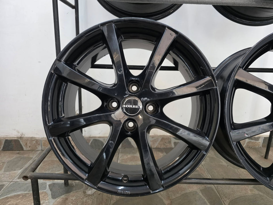 4бр 17ски джанти BORBET зa OPEL, HONDA, FORD 4х108мм A170961