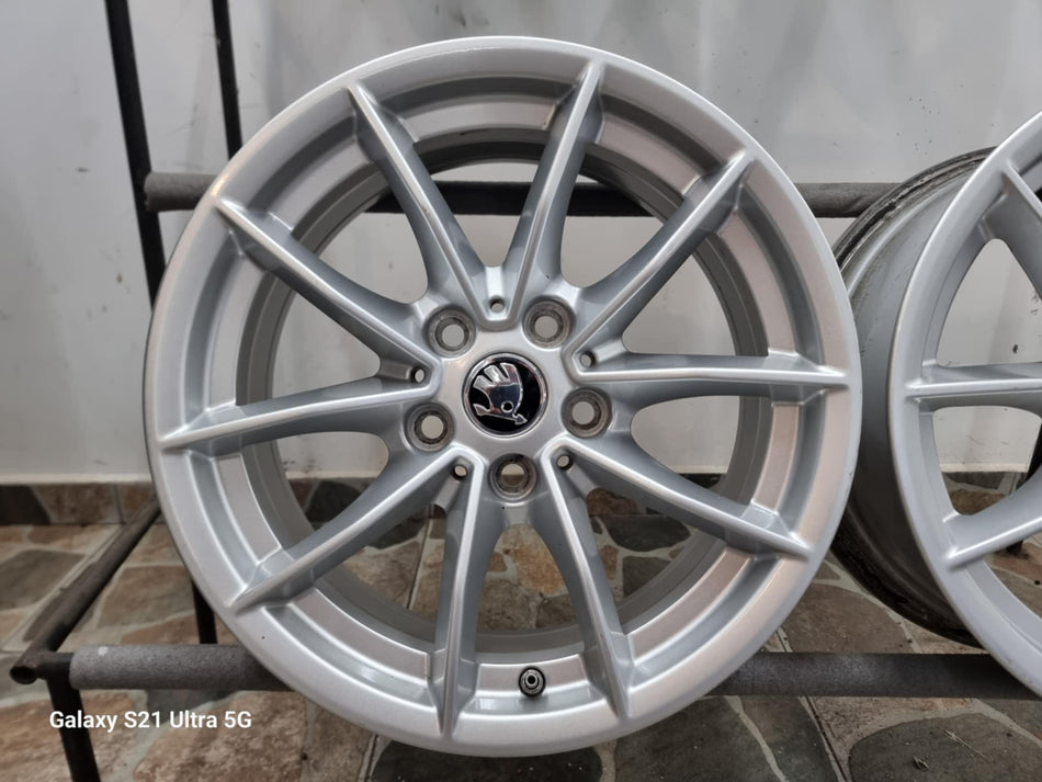 4бр 16ски джанти за Skoda, Seat, Audi, VW ,Mercedes 5х112мм. A160993