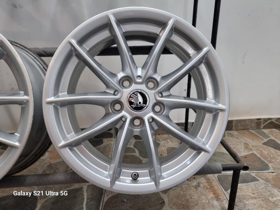 4бр 16ски джанти за Skoda, Seat, Audi, VW ,Mercedes 5х112мм. A160993