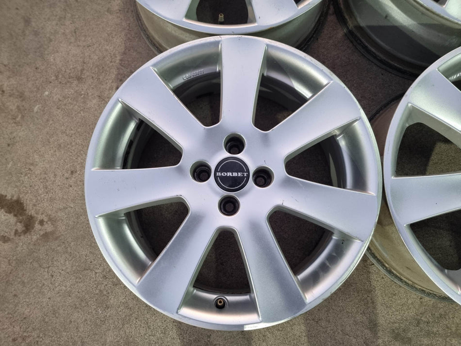 4бр 17ским джанти BORBET за OPEL, SEAT, RENAULT, VW 4х100мм M231