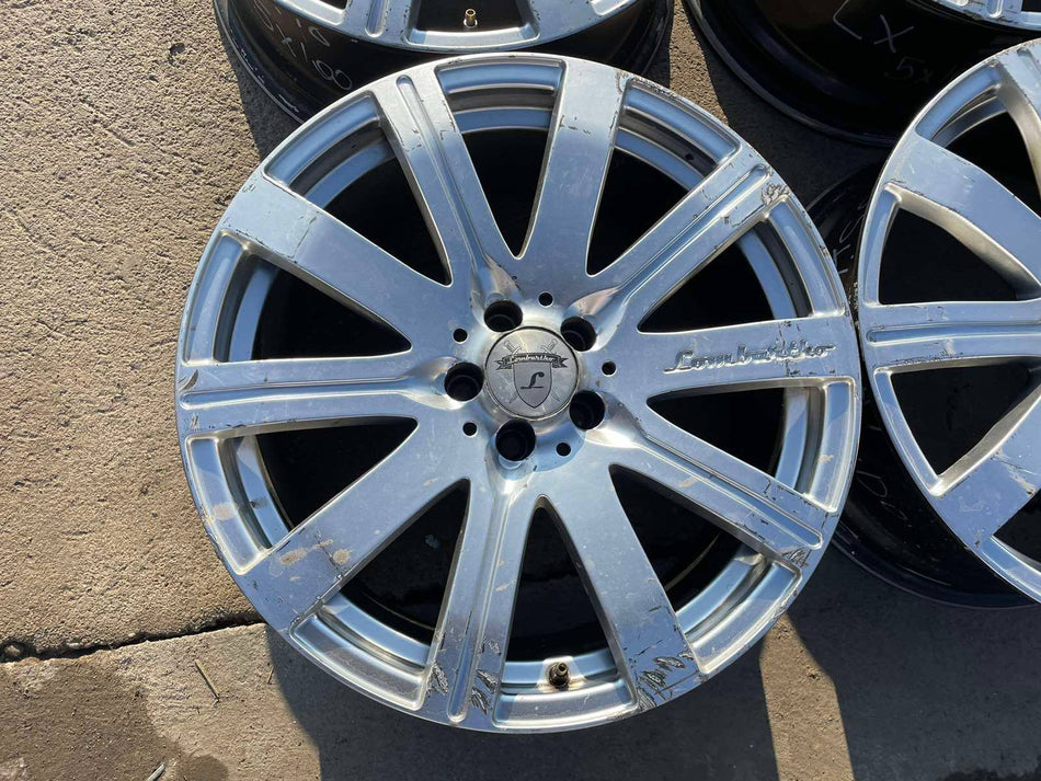 4бр 18ски джанти LOMBARTHO за AUDI, VW 5х100мм M250