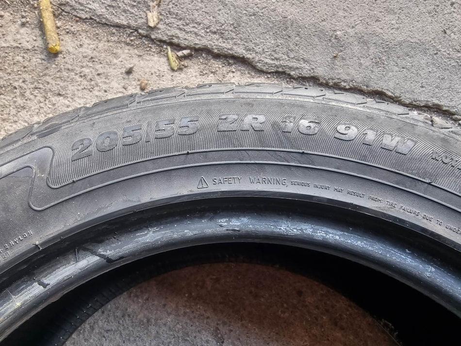 1бр лятна гума 205/55/16 Semperit R56
