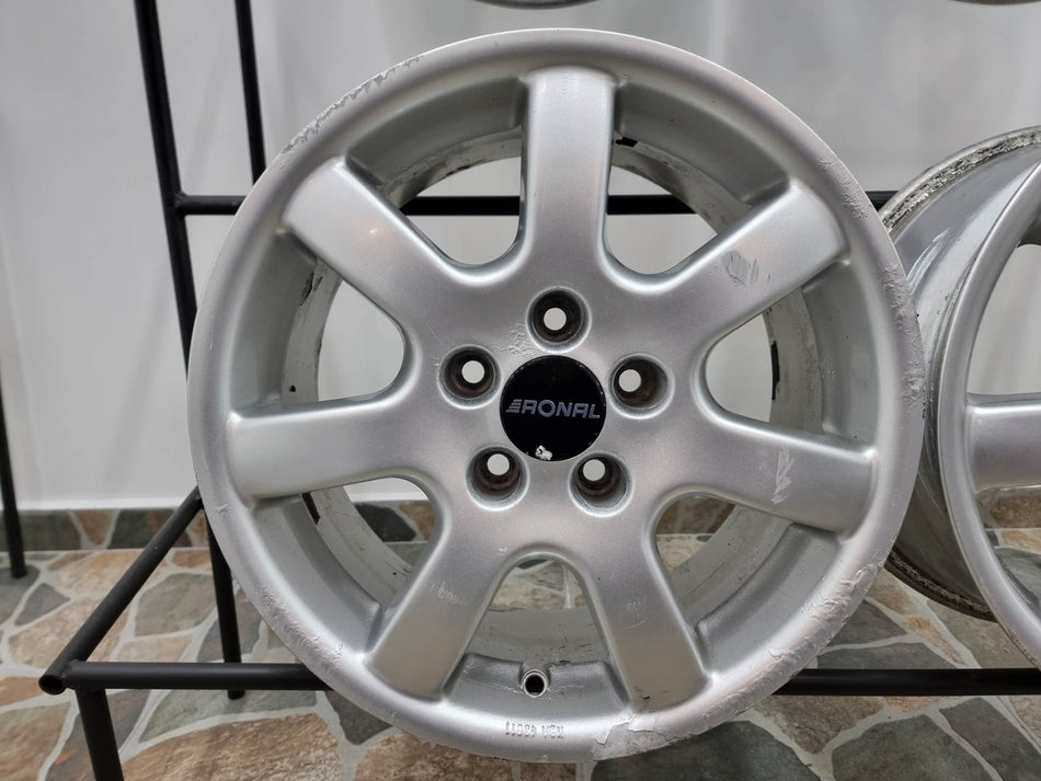 4бр 16ски джанти Ronal за VW, Audi, Seat 5х112мм M348