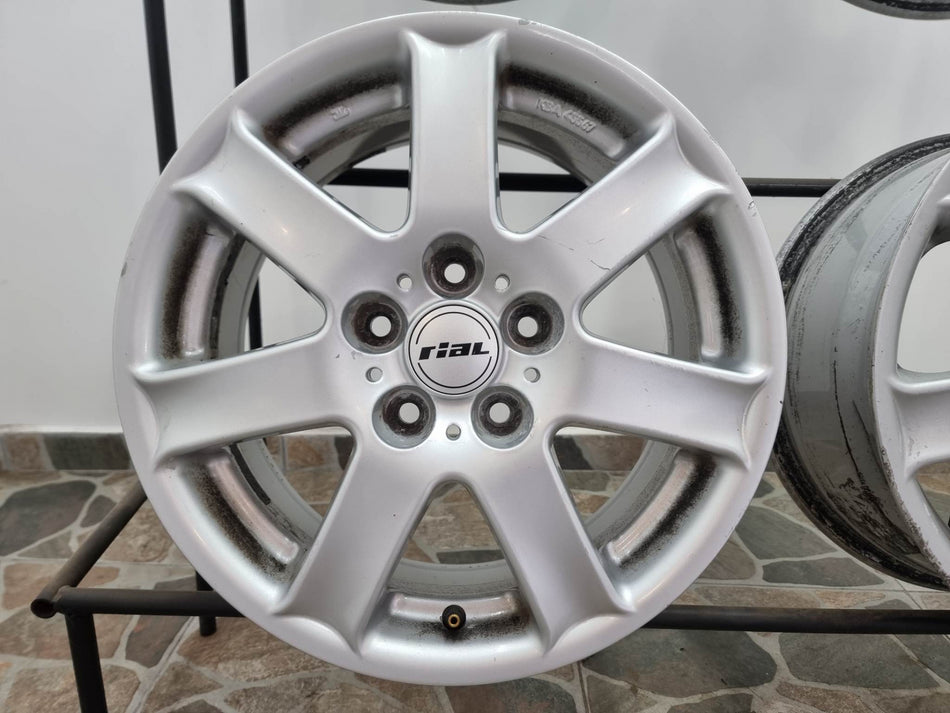 4бр 16ски джанти RIAL за VW, AUDI, MERCEDES 5х112мм M458