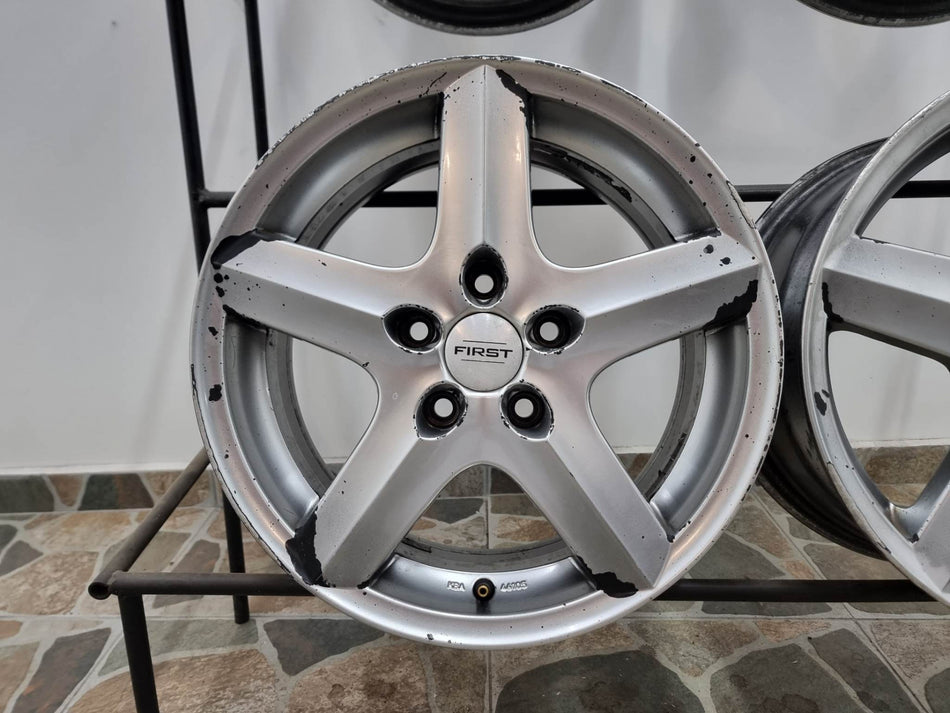 4бр 16ски джанти First за Audi, VW, Seat 5х112мм M562