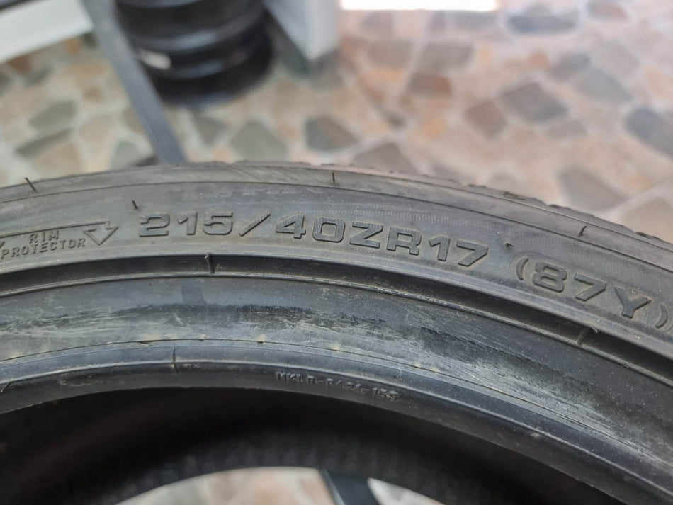 1бр лятна гума 215/40/17 Dunlop R75