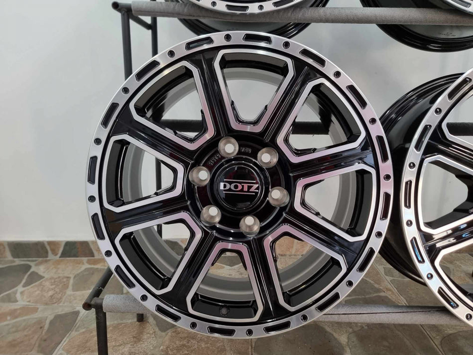 4бр 18ски джанти DOTZ 6х139.7мм D006