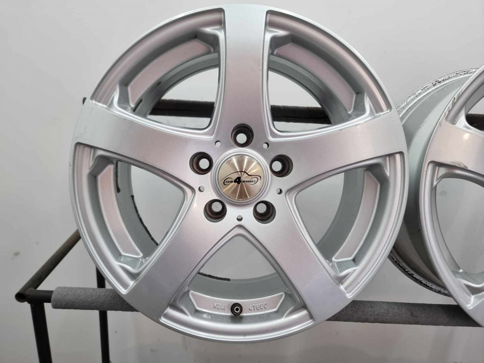 4бр 16ски джанти Com 4 Wheels за Mercedes, Audi, VW 5х112мм A160409