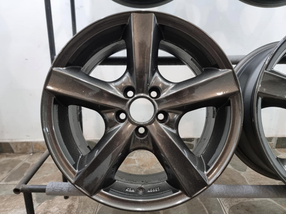 4бр 16ски джанти за AUDI, VW, SEAT 5х100мм A160794
