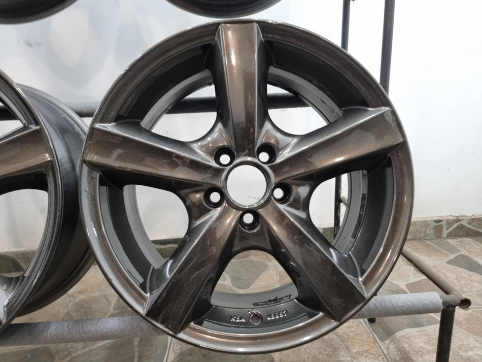 4бр 16ски джанти за AUDI, VW, SEAT 5х100мм A160794