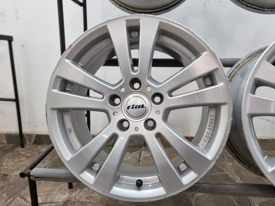 4бр 16ски джанти RIAL за MERCEDES, AUDI, VW 5х112мм A160799
