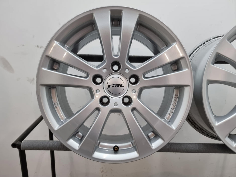 4бр 16ски джанти RIAL за MERCEDES, AUDI, VW 5х112мм A160799
