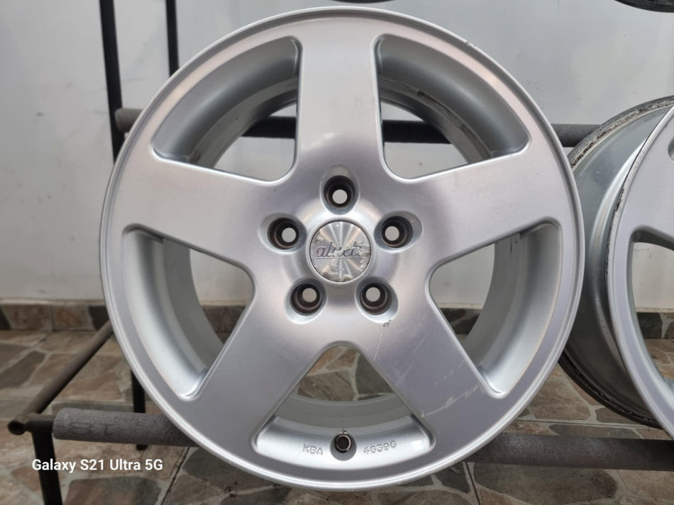 4бр 16ски джанти ALUETT за MERCEDES, VW, AUDI 5х112мм A160895