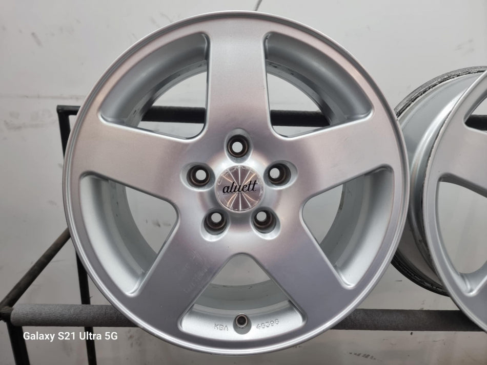 4бр 16ски джанти ALUETT за MERCEDES, VW, AUDI 5х112мм A160895