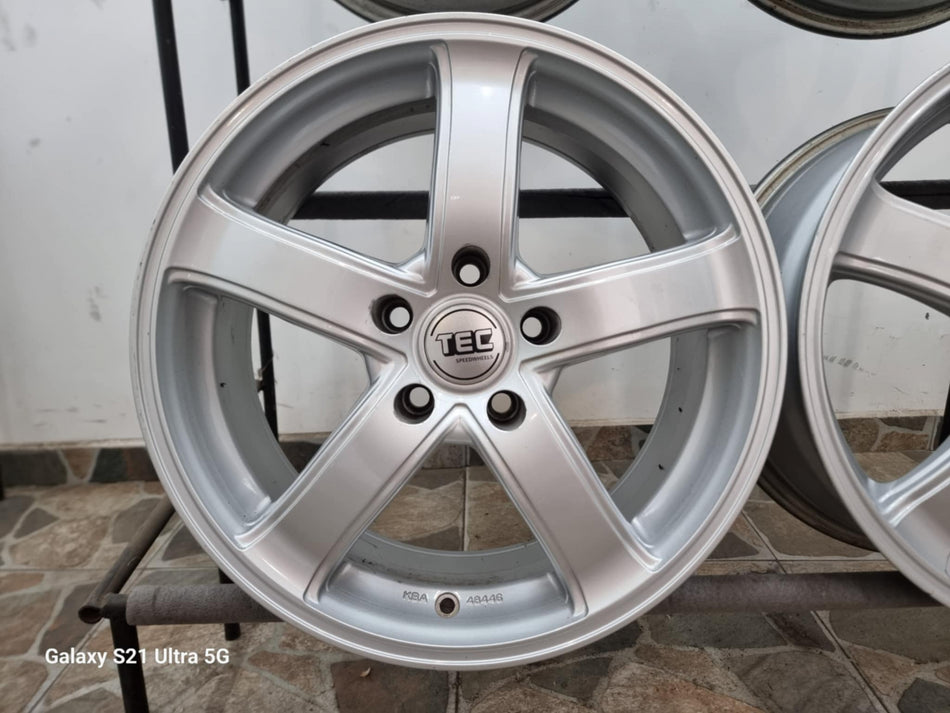 4бр 17ски джанти TEC за KIA, HYUNDAI, TOYOTA, HONDA 5х114.3мм A170543