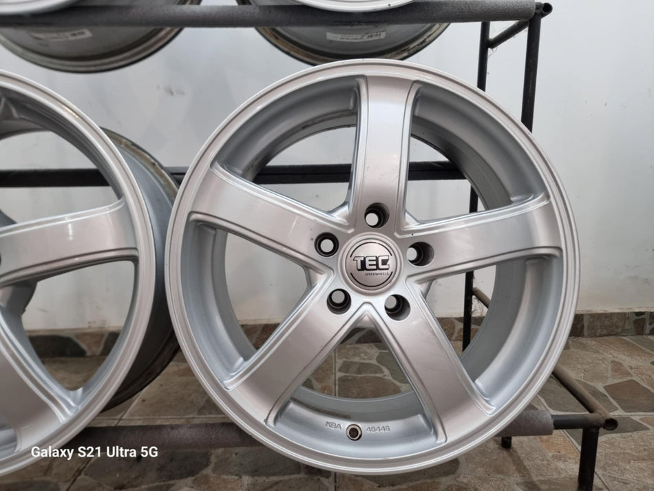 4бр 17ски джанти TEC за KIA, HYUNDAI, TOYOTA, HONDA 5х114.3мм A170543