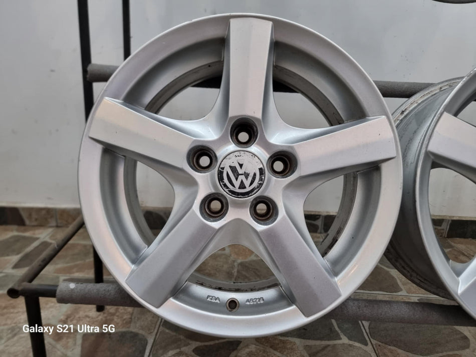 4бр 15ски джанти за VW, 5х112мм. A150434