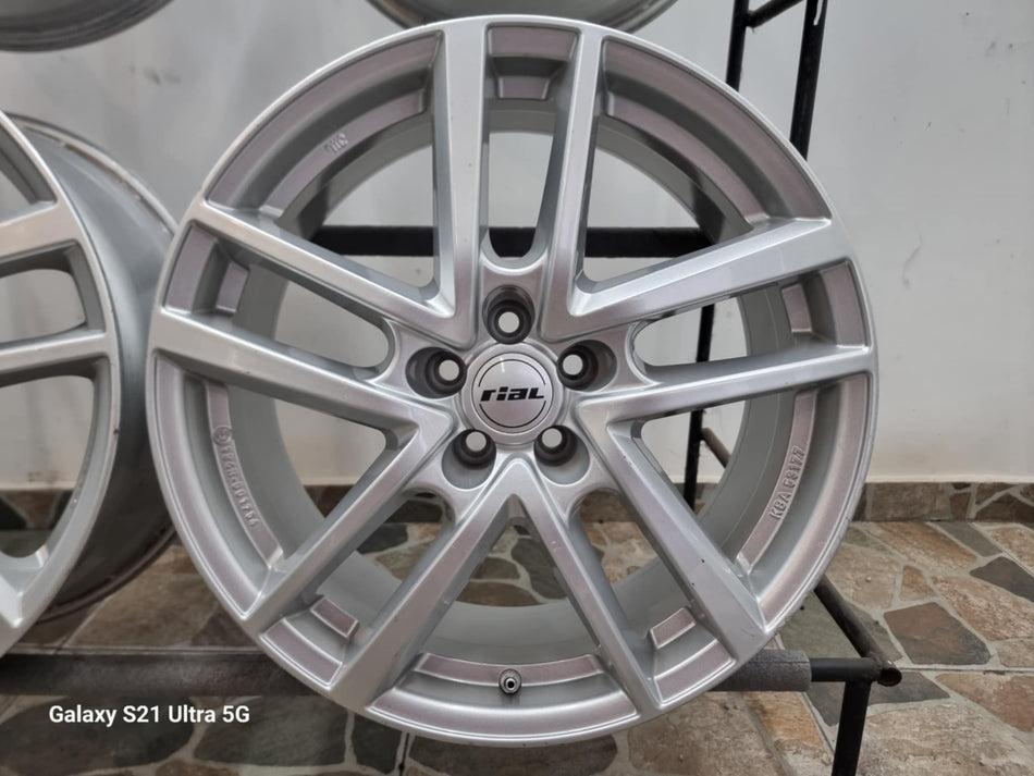 4бр 18ски джанти RIAL за AUDI, VW, SEAT 5х100мм A180178