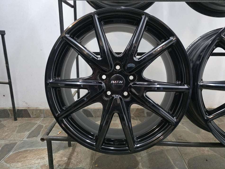 4бр 18ски джанти PLATIN за Seat, Audi, VW, Skoda,Mercedes 5х112мм. A180289