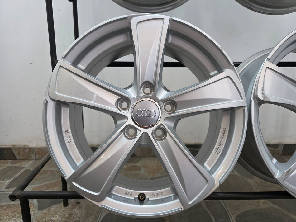 4бр 16ски джанти за Audi, 5х112мм. A161503