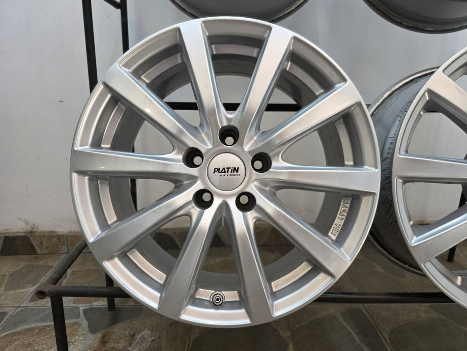 4бр 17ски джанти PLATIN за Seat, Audi, VW, Skoda,Mercedes, 5х112мм. A170954
