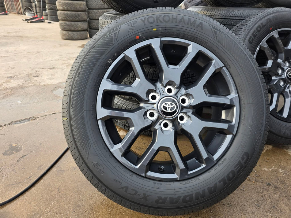 Продавам чисто нови комплекти оригинални джанти с гуми. Директен внос от Канада.