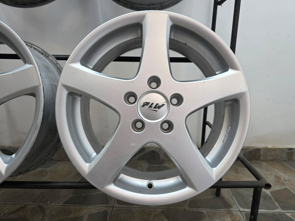 4бр 16ски джанти PLW за Seat, Audi, VW, Skoda,Mercedes 5х112мм. A161509