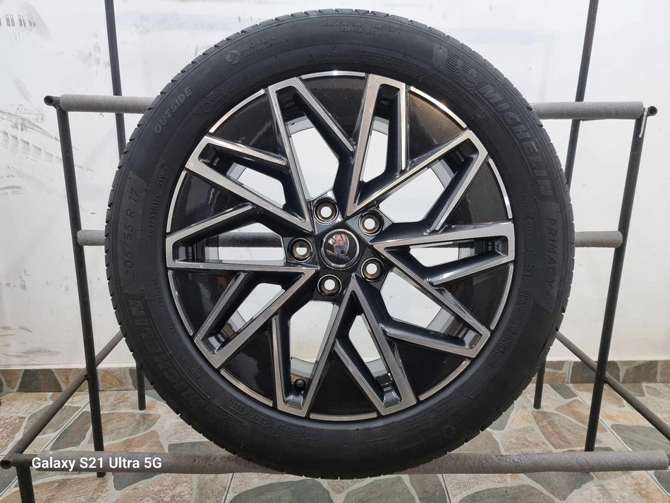 1бр 17ска джанта с гума за SKODA OCTAVIA A8 5x112mm