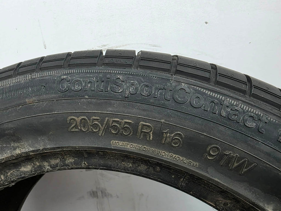 1бр летна гума 205/55/16 CONTINENTAL L05915