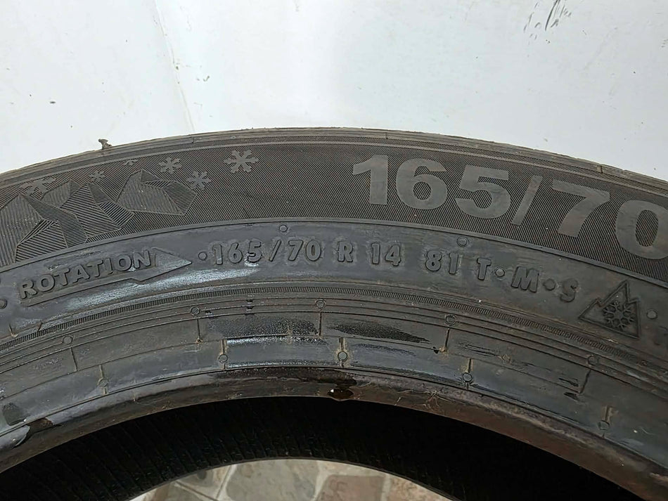 1бр зимна гума 165/70/14 SEMPERIT L06090