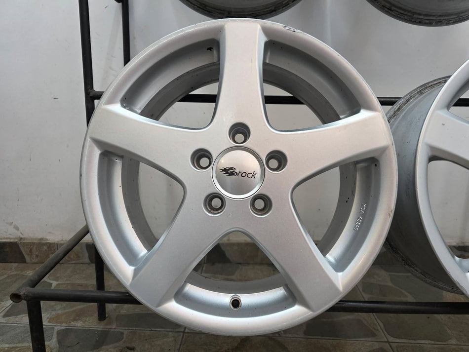 4бр 16ски джанти PLW за Seat, Audi, VW, Skoda,Mercedes 5х112мм. A161509
