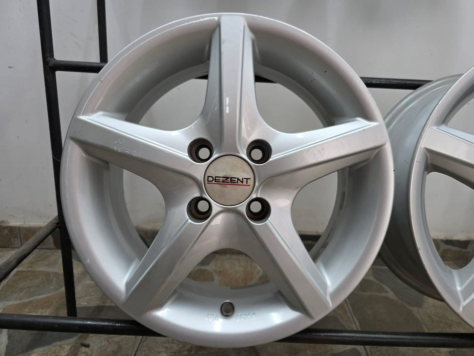4бр 14ски джанти DEZENT за FIAT,ALFA ROMEO 4х98мм A140143