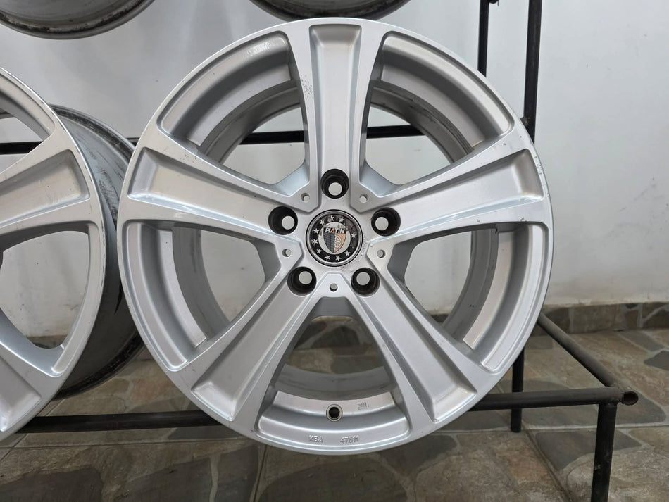 4бр 16ски джанти PLATIN за Seat, Audi, VW, Skoda,Mercedes 5х112мм. A161538