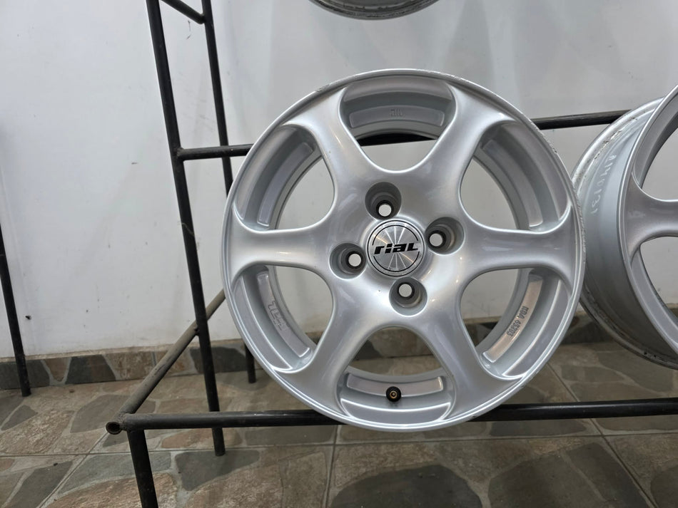 4бр 14ски джанти RIAL за FIAT 4х98мм A140131
