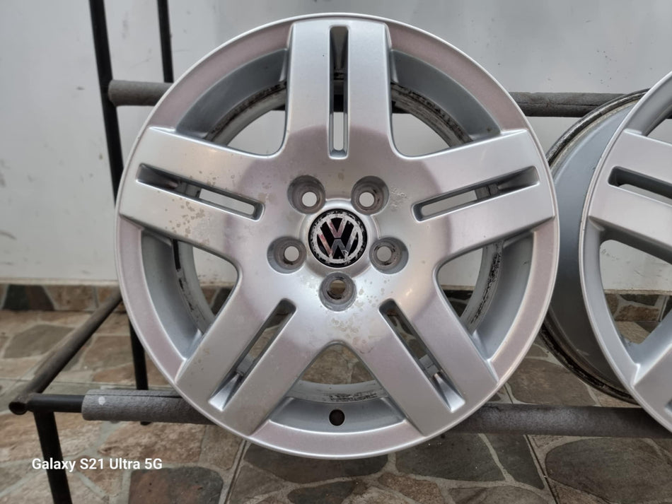 4бр 15ски джанти за  AUDI, VW, SEAT 5х100мм A150457