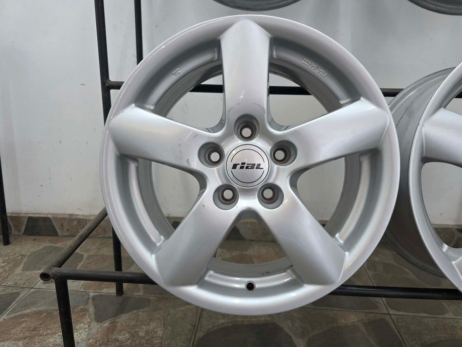 4бр 16ски джанти RIAL за VW, AUDI, SEAT 5х112мм A161412