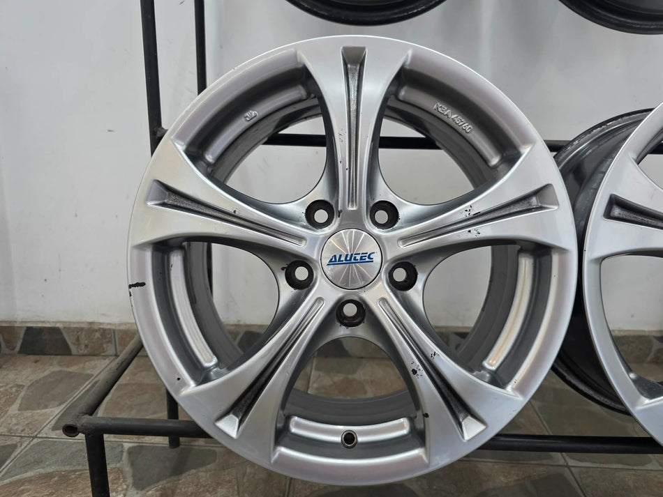 4бр 16ски джанти ALUTEC за VW, AUDI, SEAT 5х112мм A161414