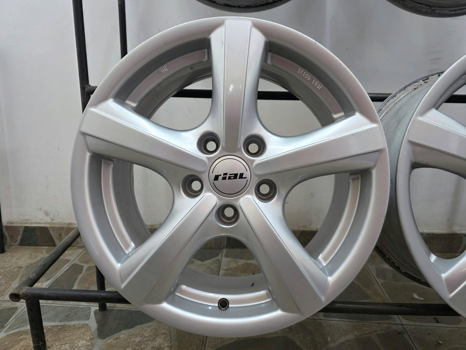 4бр 16ски джанти RIAL за MERCEDES, AUDI, VW 5х112мм A161583