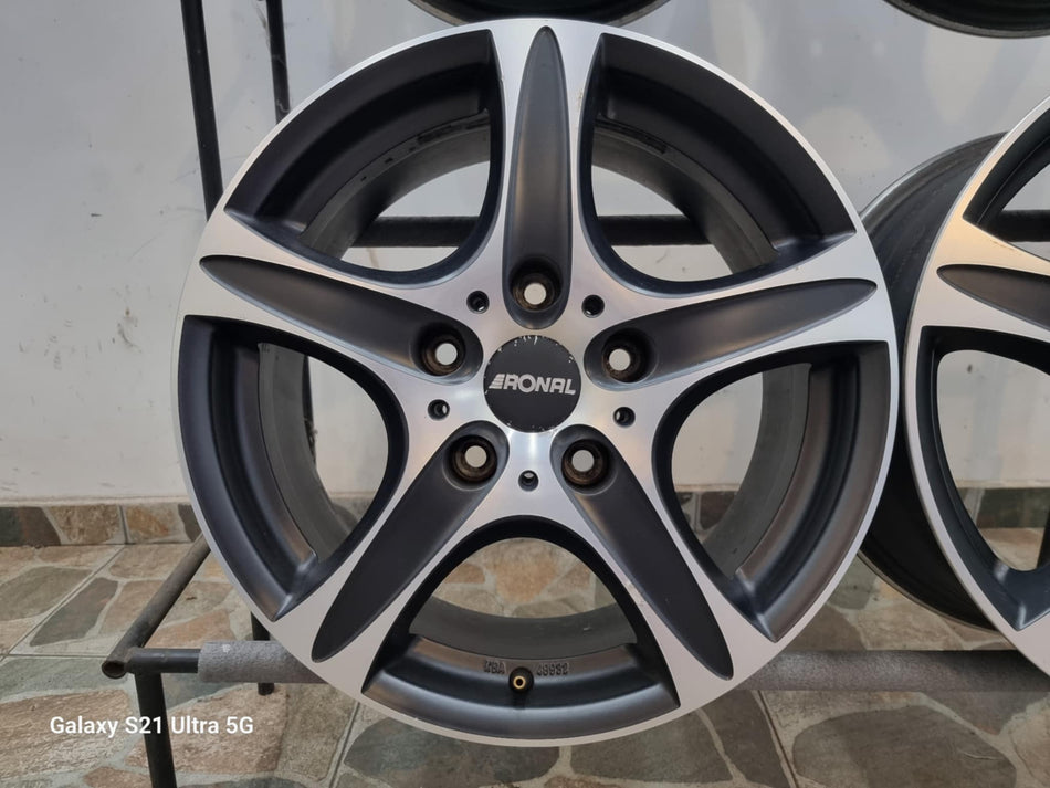 4бр 17ски джанти RONAL за AUDI Q7, VW TOUAREG 5х130мм A170624