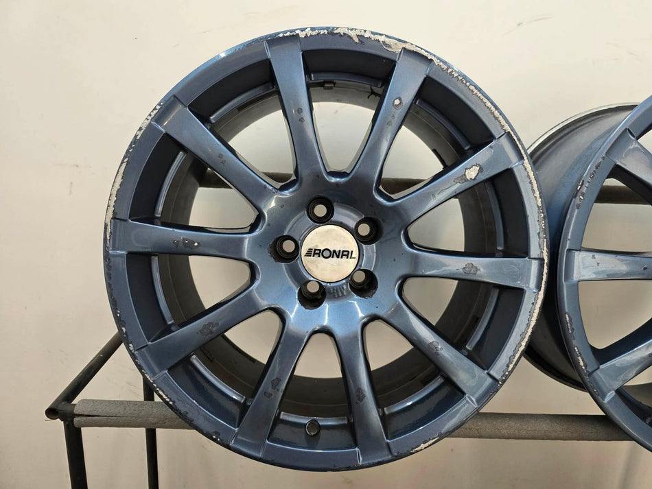 4бр 17ски джанти RONAL за AUDI, VW, SEAT 5х100мм A170946