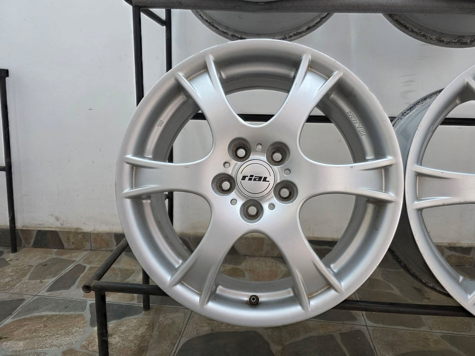 4бр 17ски джанти RIAL за AUDI, VW, SEAT 5х112мм A170965