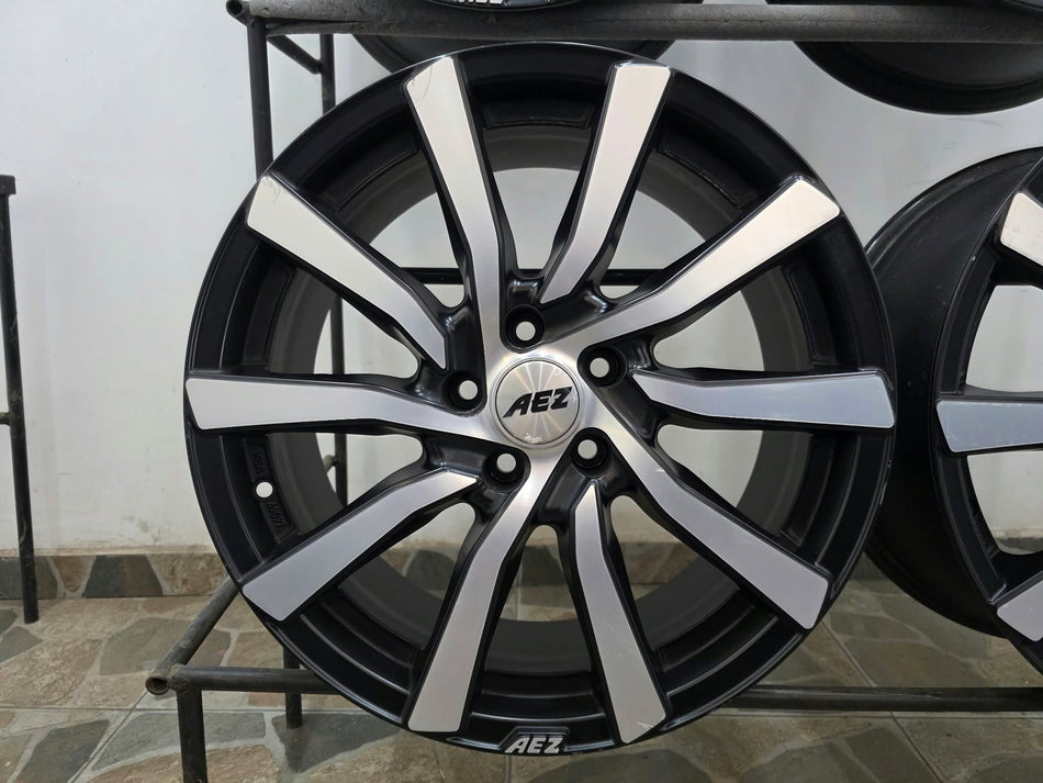 4бр 18ски джанти AEZ за AUDI, VW, SEAT 5х112мм A180320