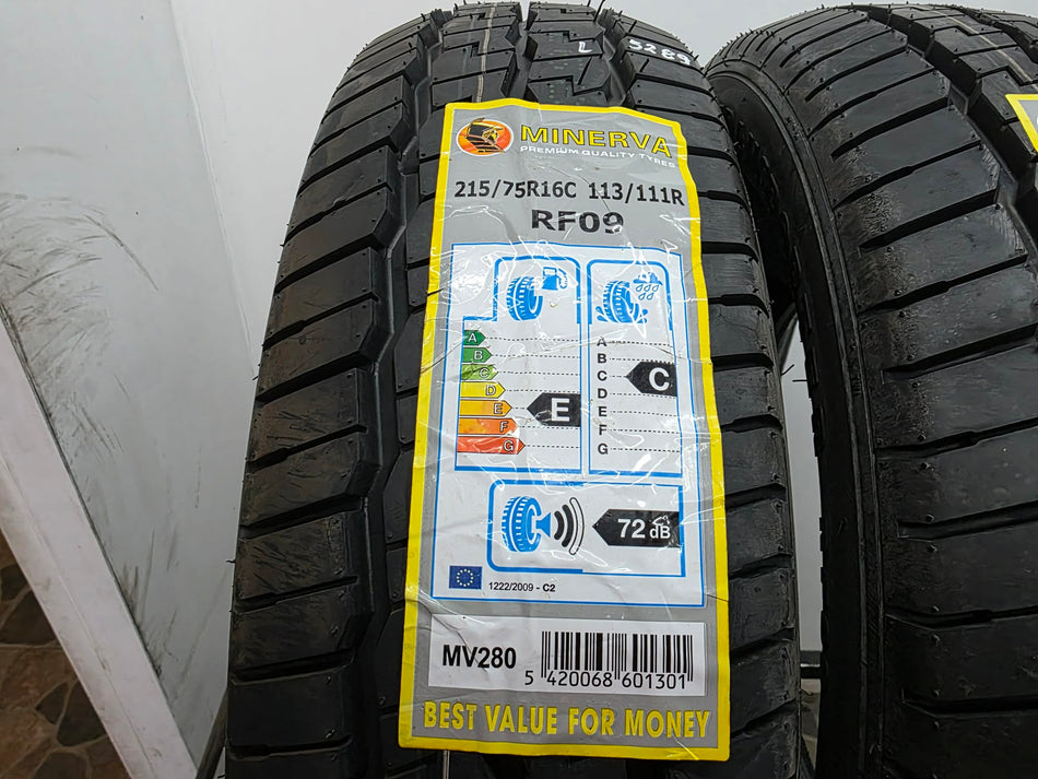 2бр летни гуми за бус 215/75/16C MINERVA L05289