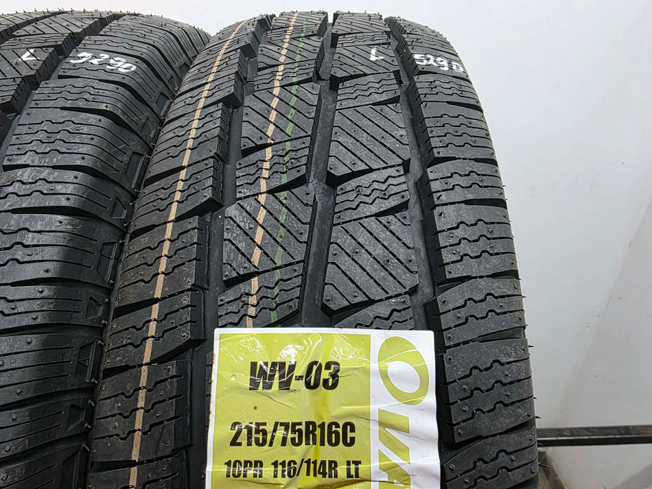 2бр зимни гуми за бус 215/75/16C OVATION L05290