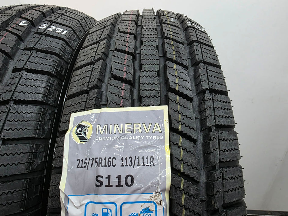 2бр зимни гуми за бус 215/75/16C MINERVA L05291
