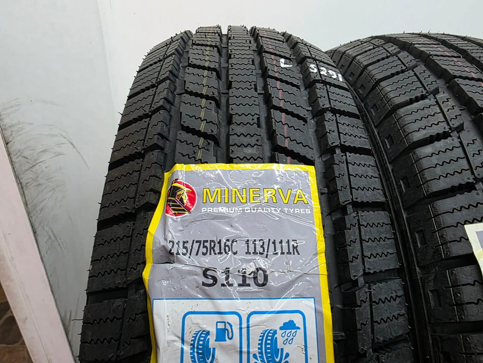 2бр зимни гуми за бус 215/75/16C MINERVA L05291