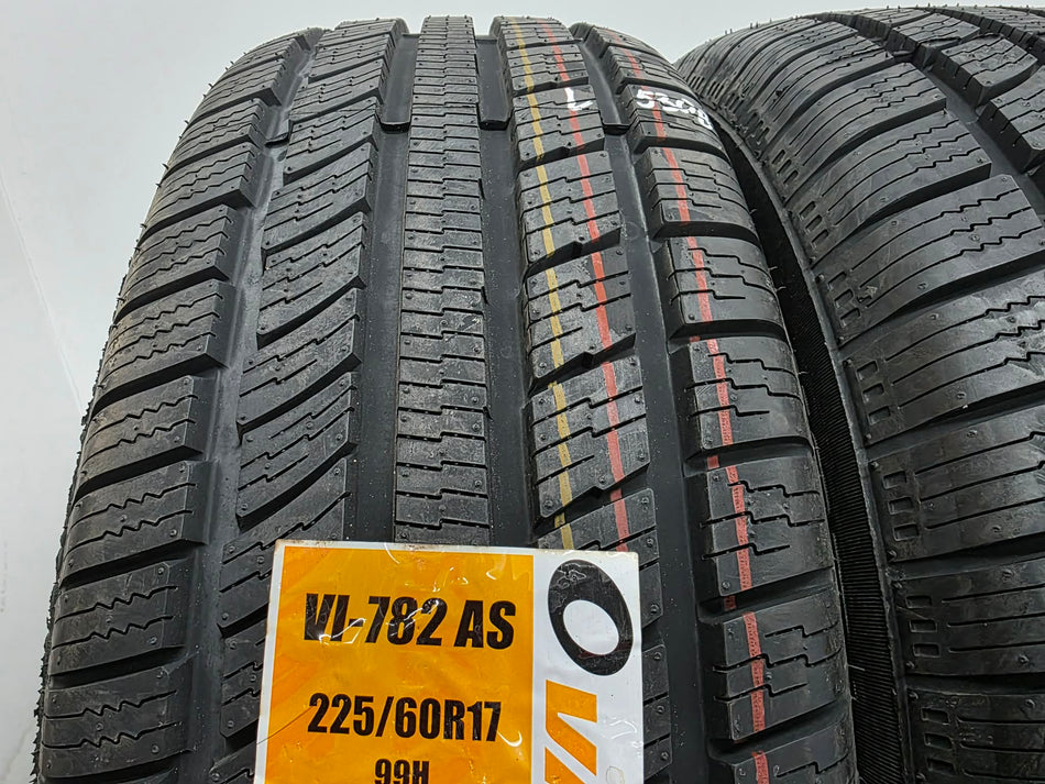 2бр всесезонни гуми 225/60/17 OVATION L05308